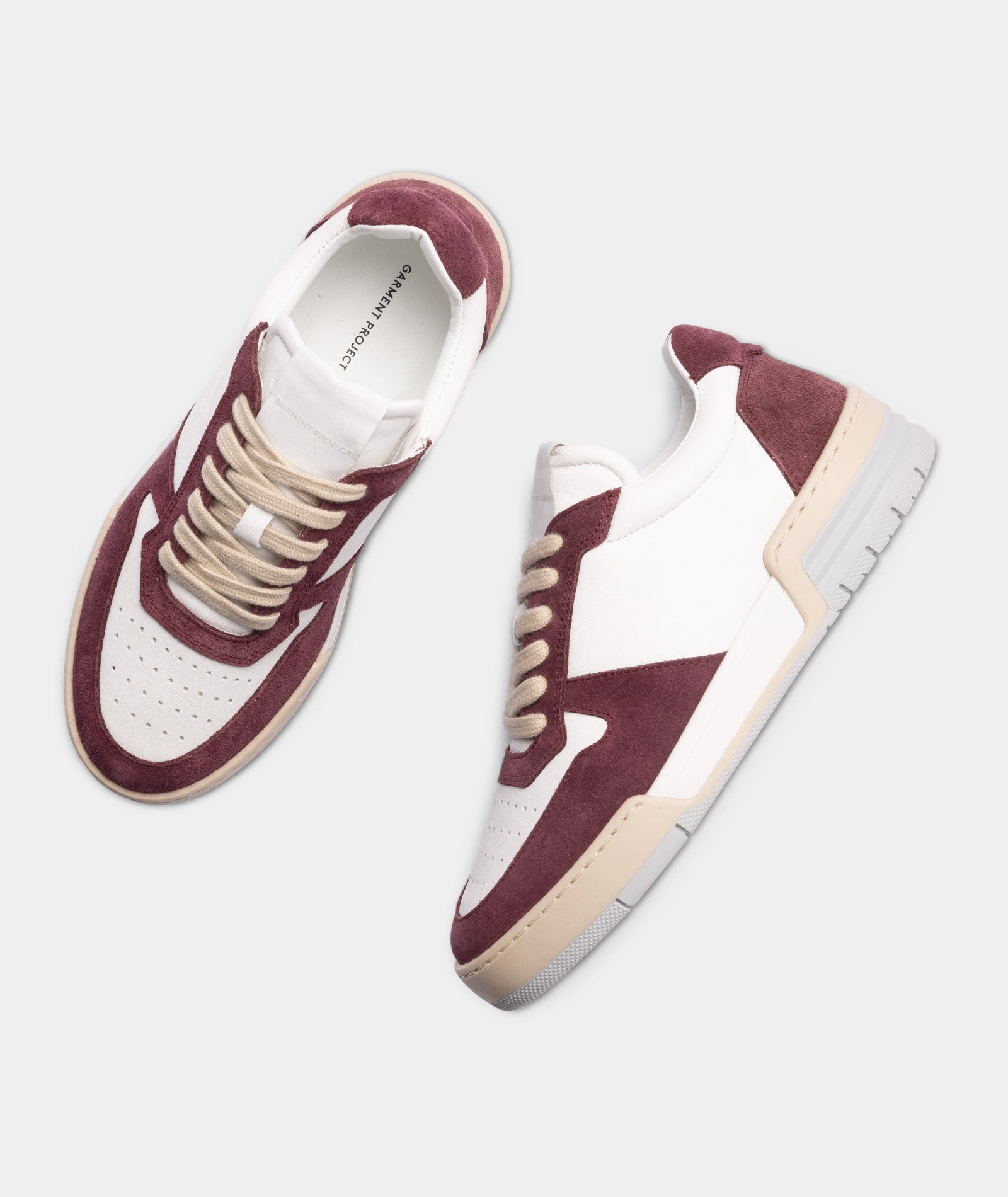 GARMENT PROJECT WMNS Legacy 80s - Bordeaux Leather Sneakers 710 Bordeaux