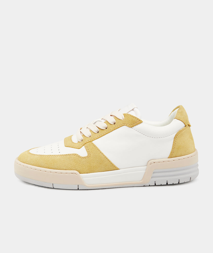GARMENT PROJECT WMNS Legacy 80s - Soft Yellow Leather Mix Shoes 305 Soft Yellow
