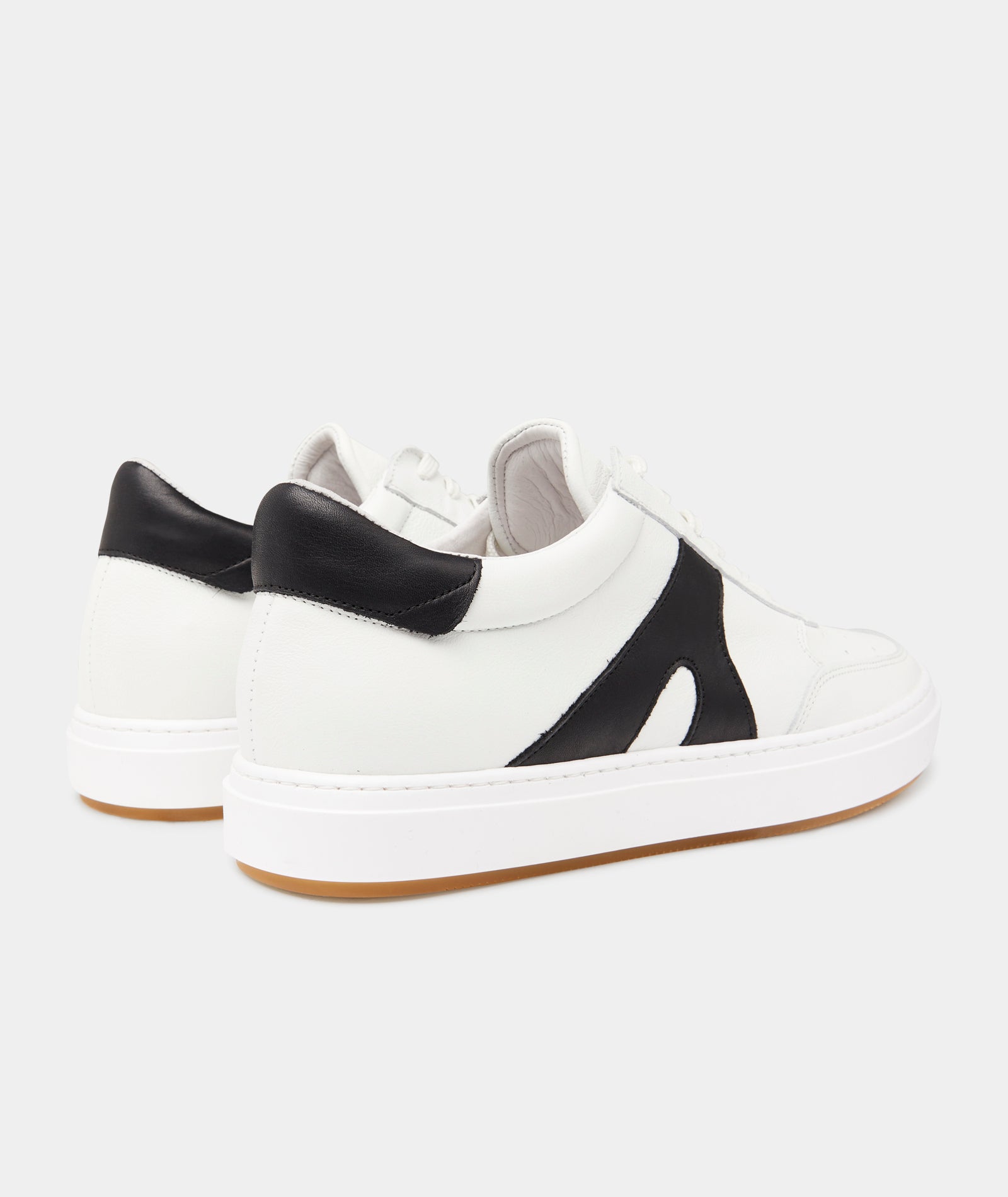 GARMENT PROJECT MAN Legend - White/Black Leather Shoes 999 Black