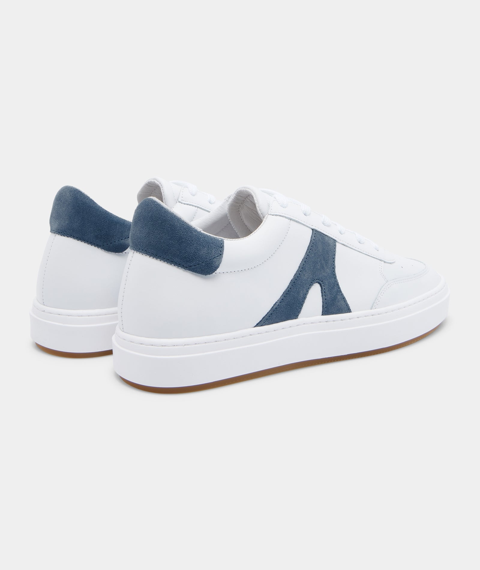 GARMENT PROJECT MAN Legend - White/Blue Leather Shoes 550 Blue