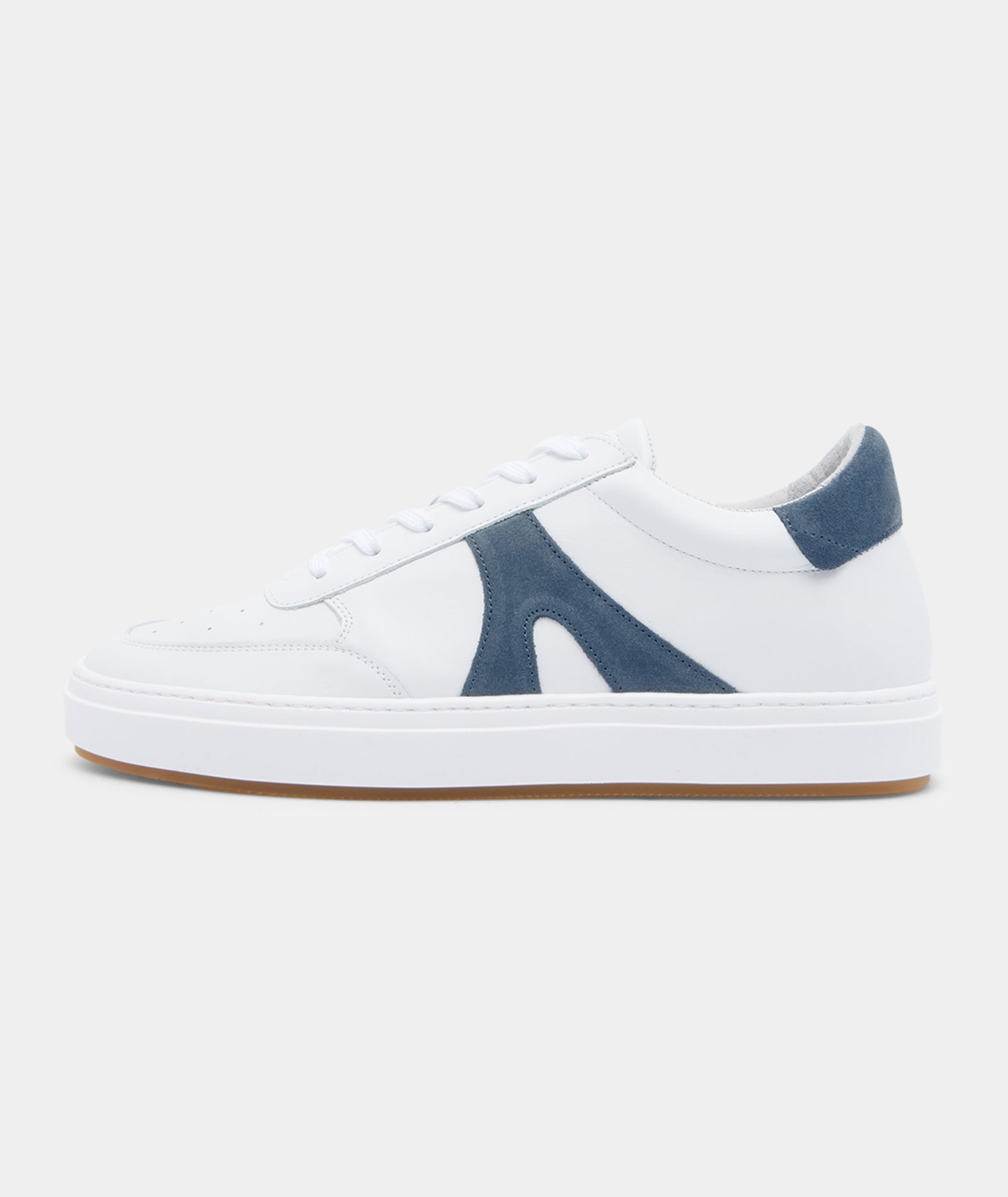 GARMENT PROJECT MAN Legend - White/Blue Leather Shoes 550 Blue