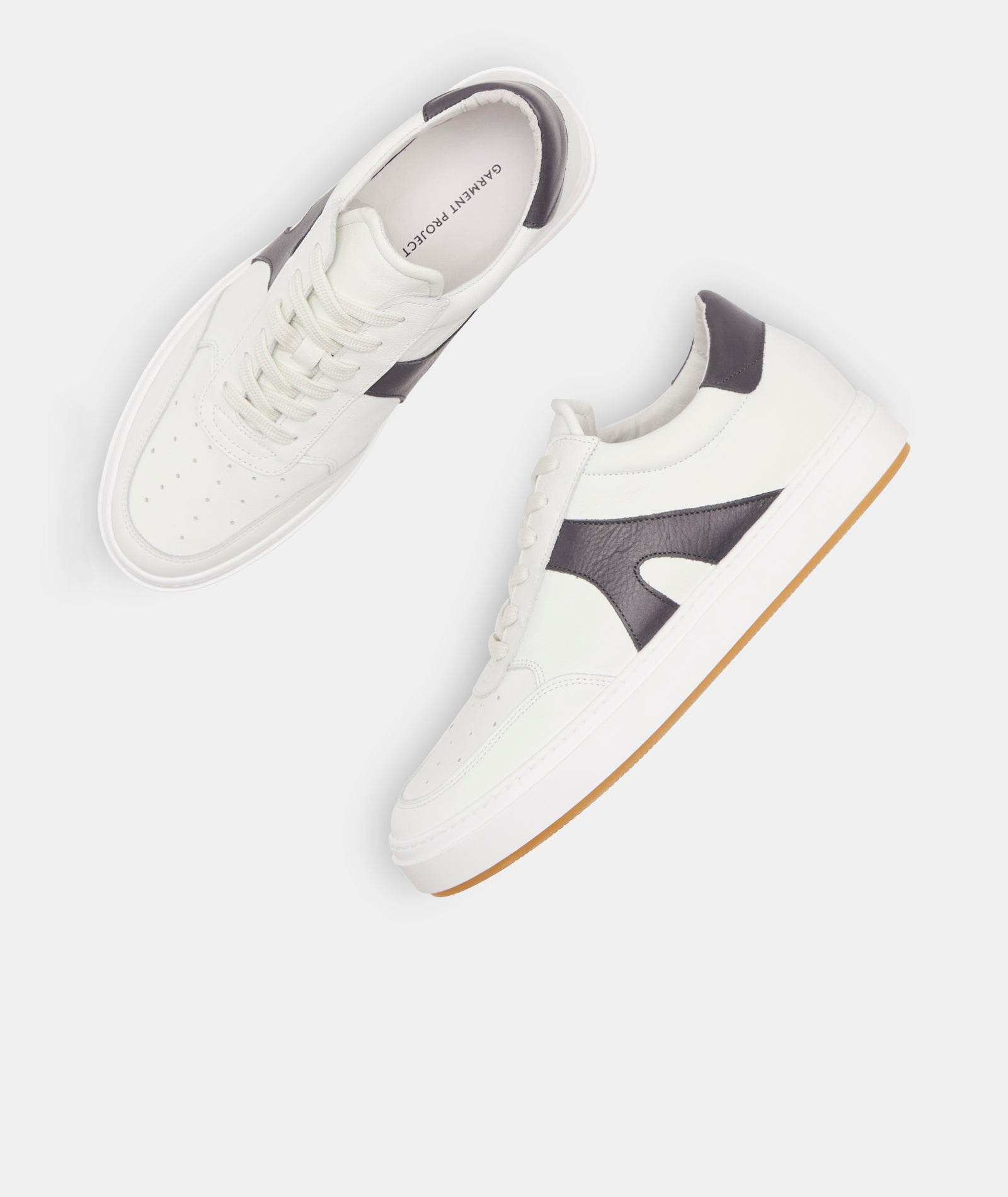 GARMENT PROJECT MAN Legend - White/Brain Leather Shoes 270 Brain