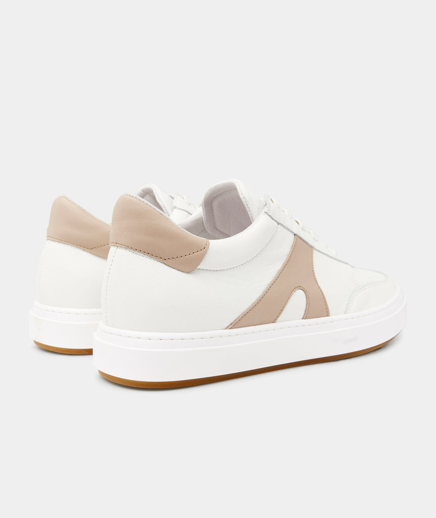 GARMENT PROJECT MAN Legend - White/Earth Leather Shoes 260 Earth