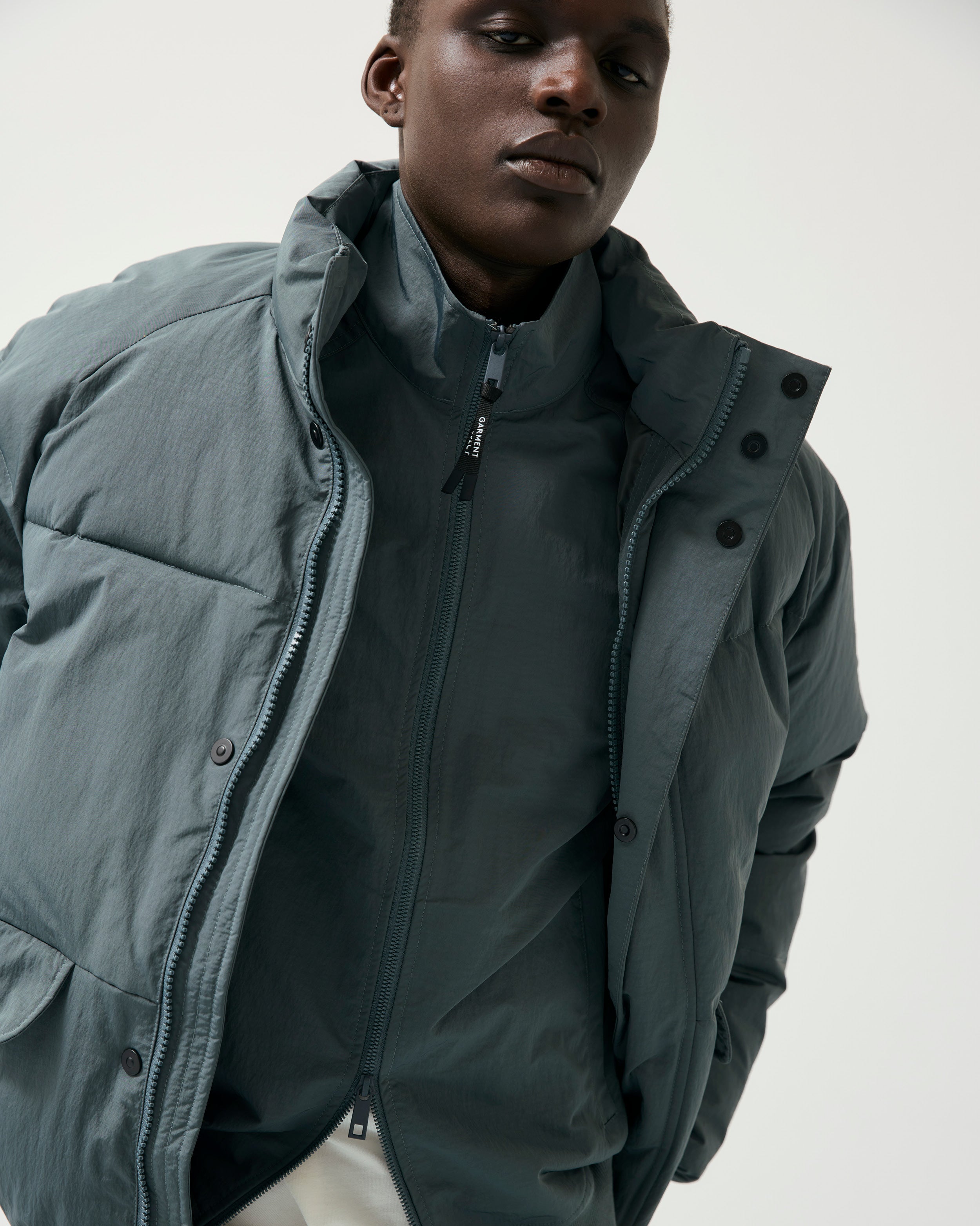 GARMENT PROJECT MAN Liam - Steel Grey Jacket 400 Grey