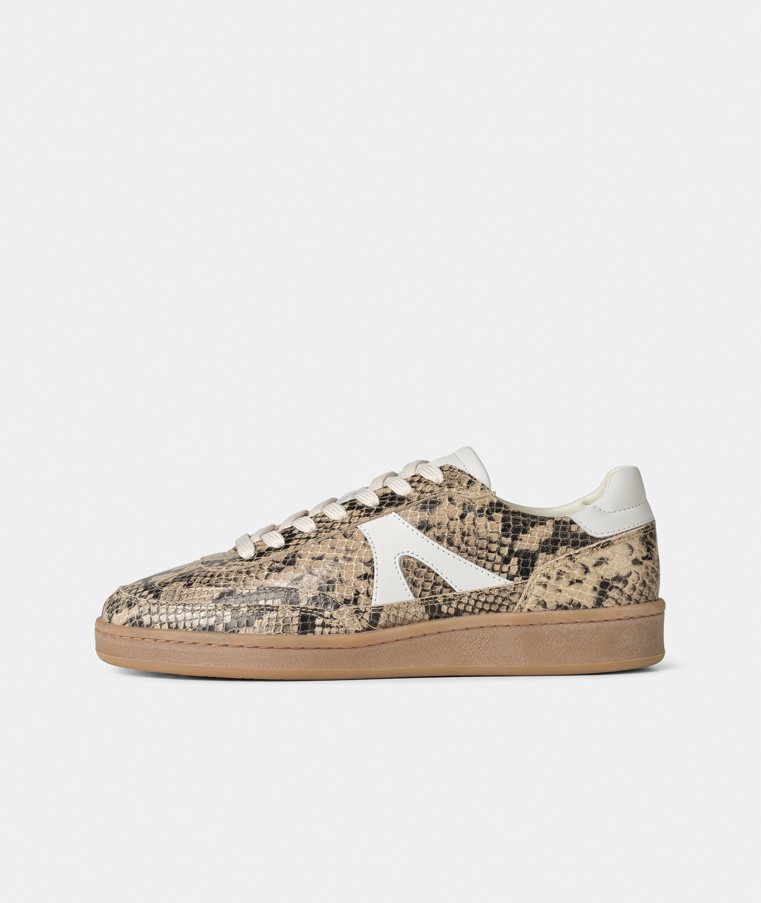 GARMENT PROJECT WMNS Liga - Earth Snake Leather Sneakers 260 Earth