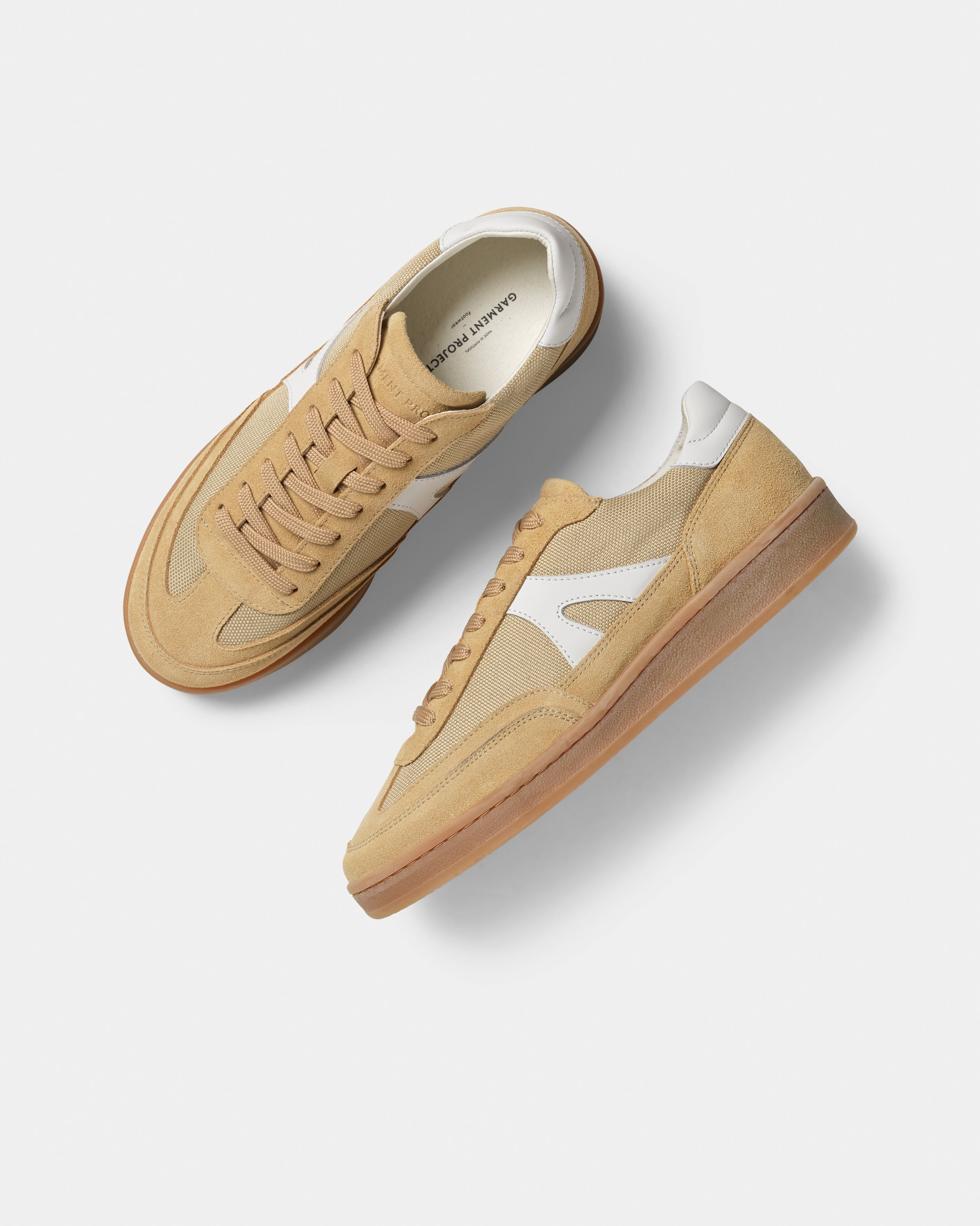 GARMENT PROJECT WMNS Liga - Honey Suede/Nylon Mix Sneakers 340 Honey