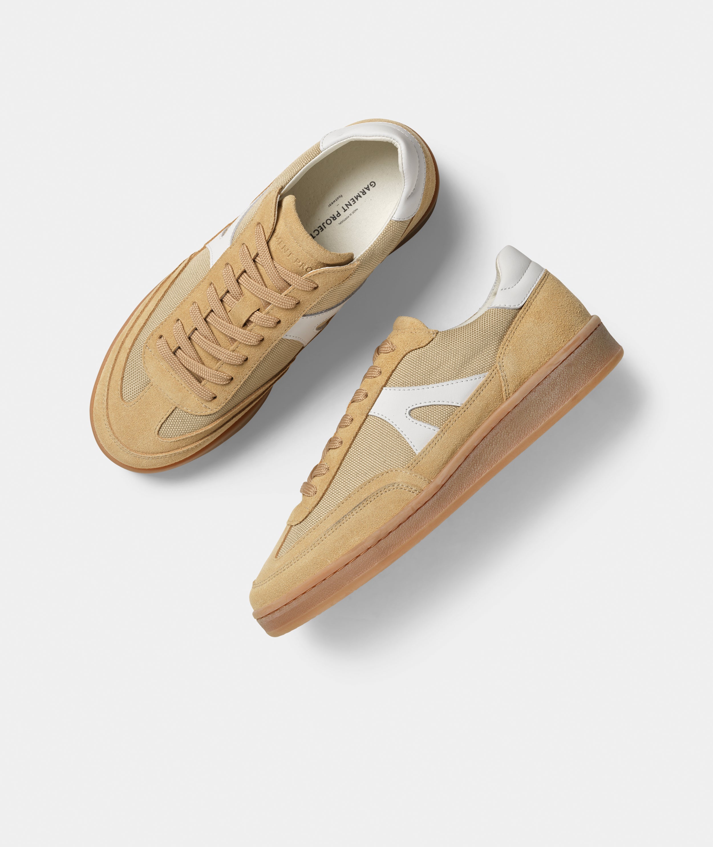 GARMENT PROJECT WMNS Liga - Honey Suede/Nylon Mix Sneakers 340 Honey