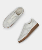 GARMENT PROJECT WMNS Liga - Off-White Leather Mix Sneakers 100 White