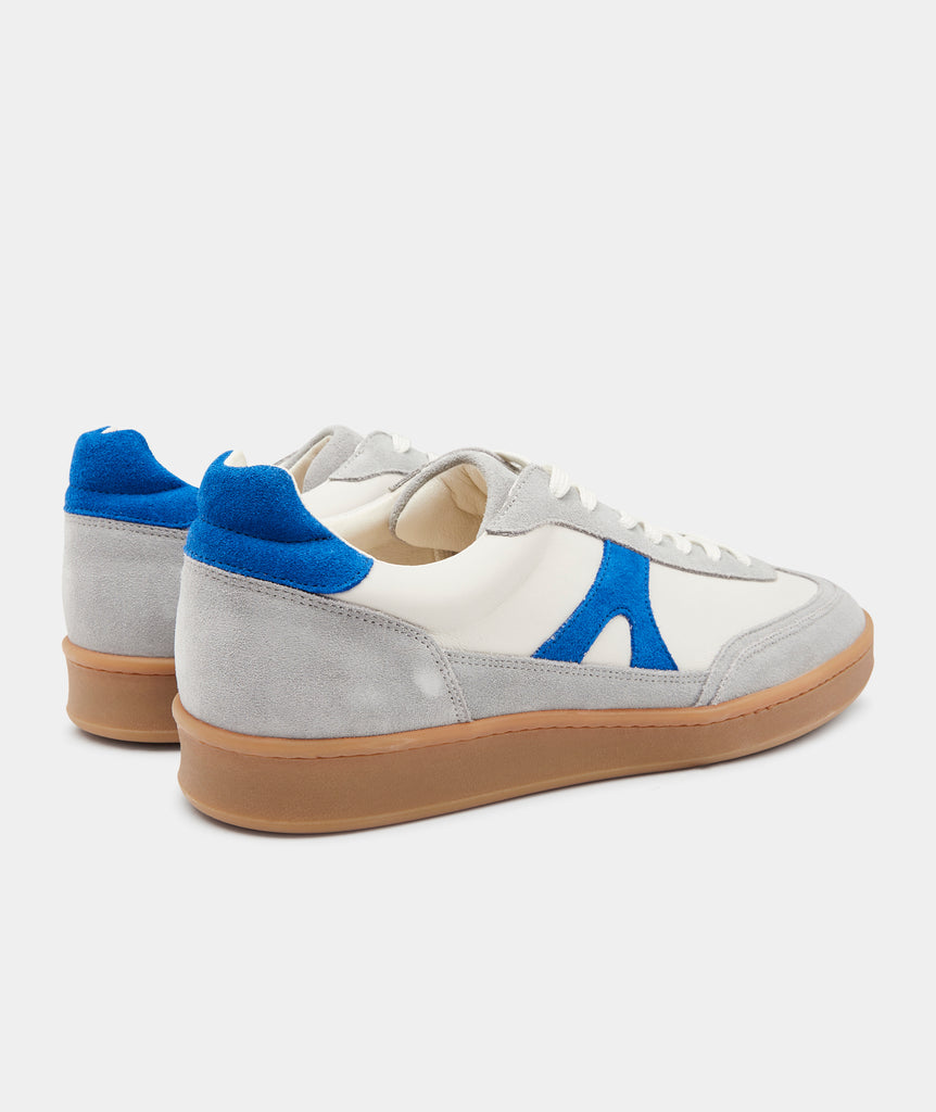GARMENT PROJECT MAN Liga - Off White / Blue Leather Mix Shoes 110 Off White