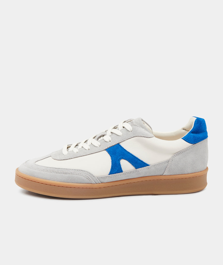 GARMENT PROJECT MAN Liga - Off White / Blue Leather Mix Shoes 110 Off White
