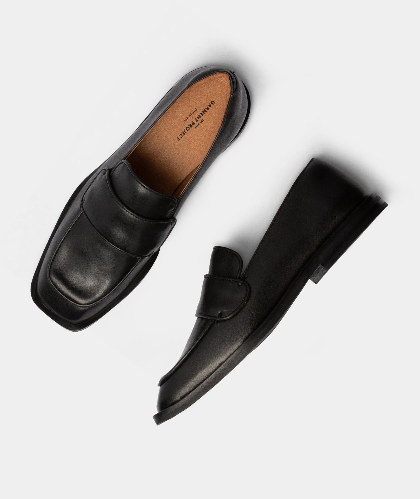 GARMENT PROJECT WMNS Lilo Loafer - Black Leather Shoes 999 Black