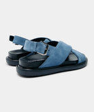 GARMENT PROJECT WMNS Lola Sandal - Blue Suede Shoes 550 Blue