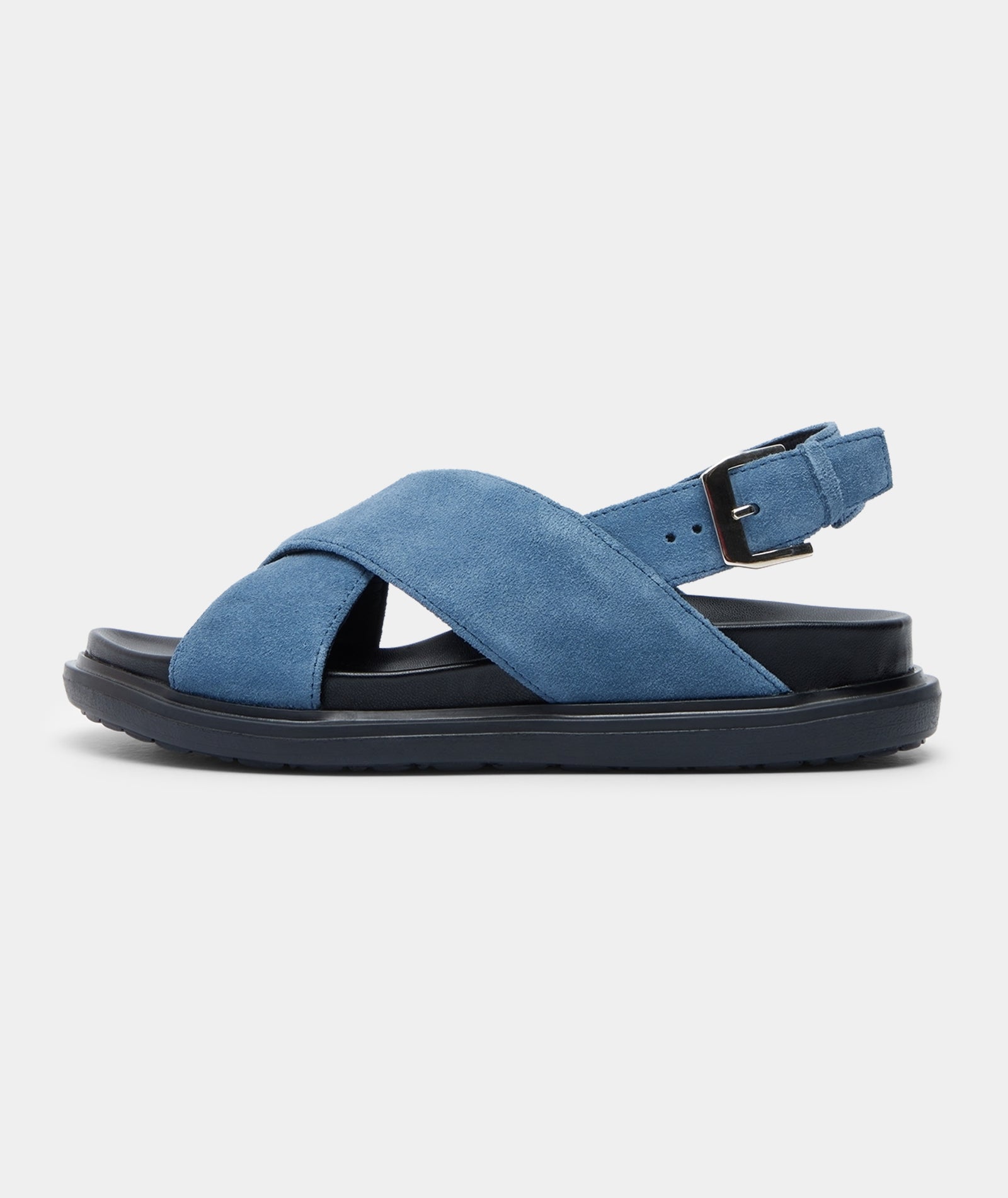 GARMENT PROJECT WMNS Lola Sandal - Blue Suede Shoes 550 Blue