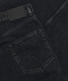 GARMENT PROJECT MAN Loose Five Pocket Jeans - Stone Washed Black Jeans 999 Black