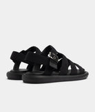 GARMENT PROJECT WMNS Luna Sandal - Black Nylon Sandals 999 Black