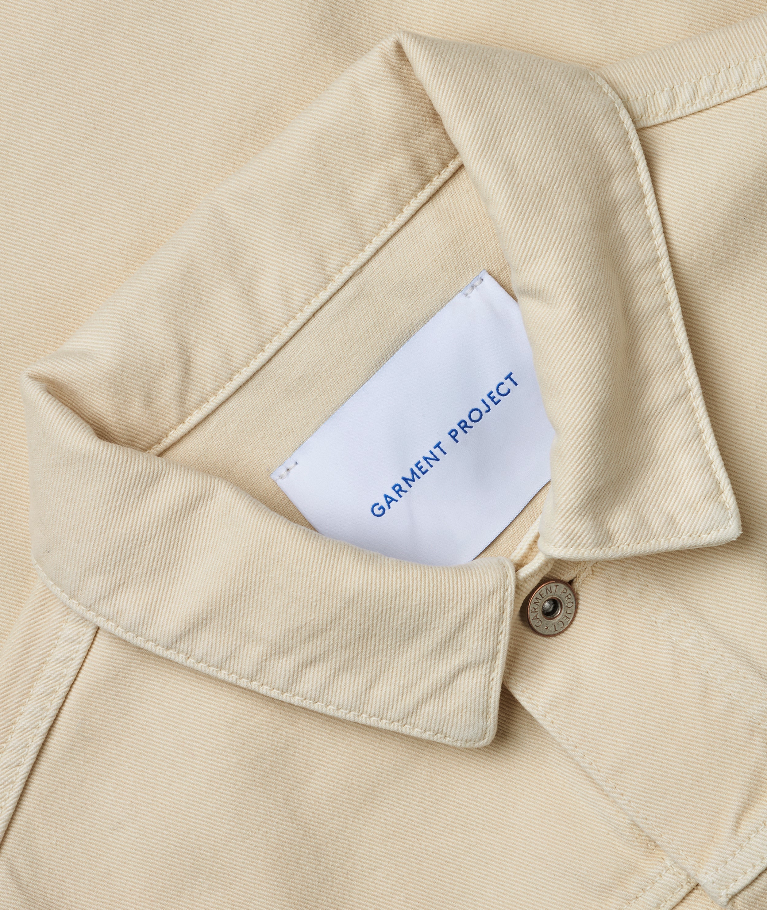GARMENT PROJECT MAN Matty - Ecru Jacket 125 Ecru