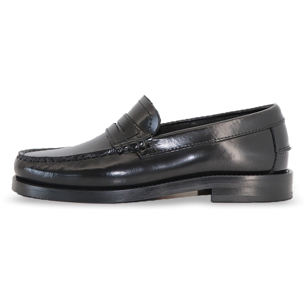 GARMENT PROJECT WMNS Miles Penny Loafer - Black Polido Loafer 999 Black