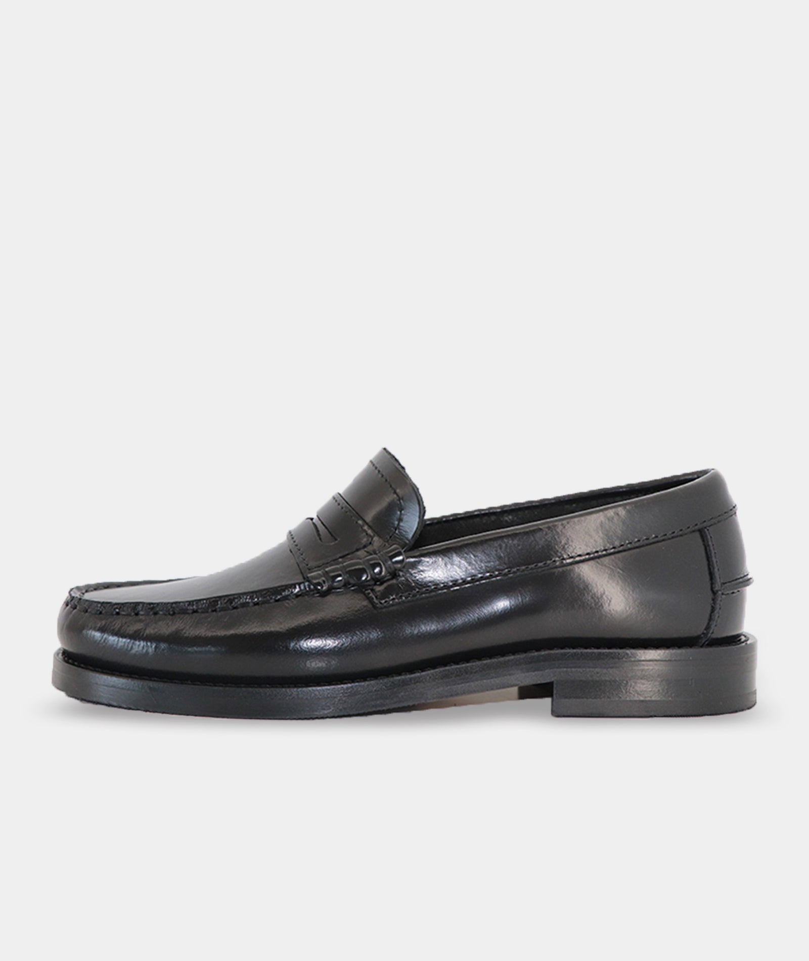 GARMENT PROJECT WMNS Miles Penny Loafer - Black Polido Loafer 999 Black