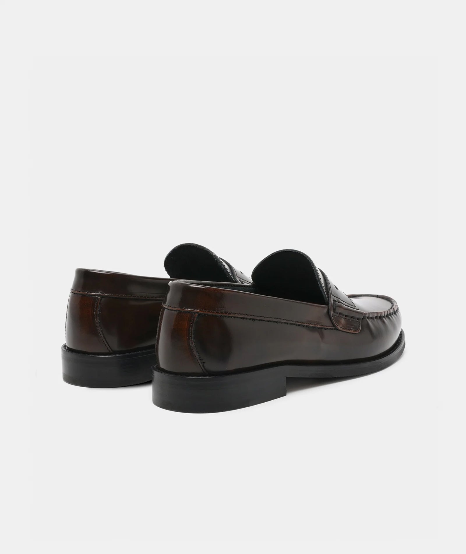 GARMENT PROJECT MAN Miles Penny Loafer - Brown Polido Loafer 800 Brown