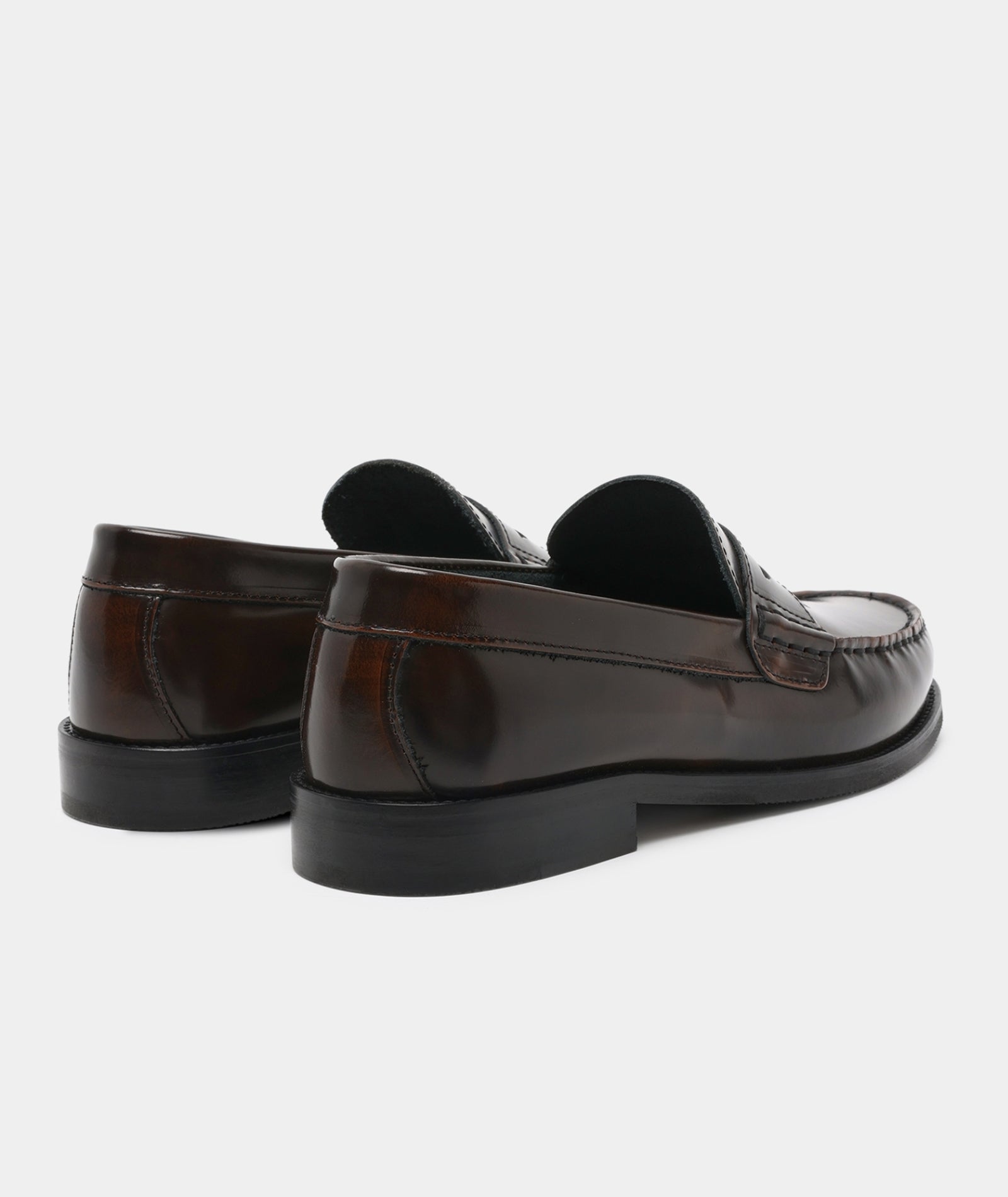 GARMENT PROJECT MAN Miles Penny Loafer - Brown Polido Loafer 800 Brown