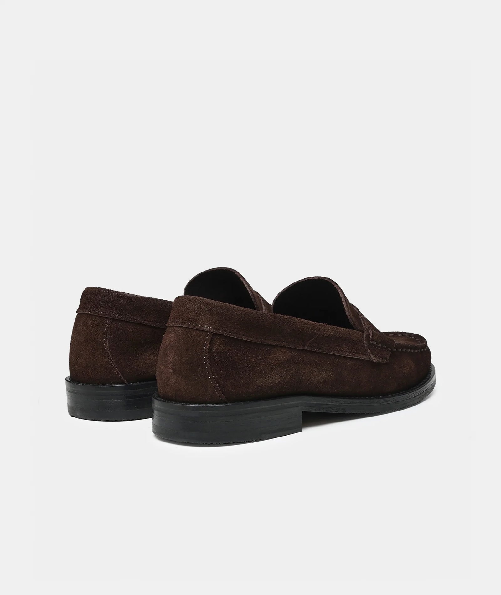 GARMENT PROJECT MAN Miles Penny Loafer - Brown Suede Loafer 800 Brown