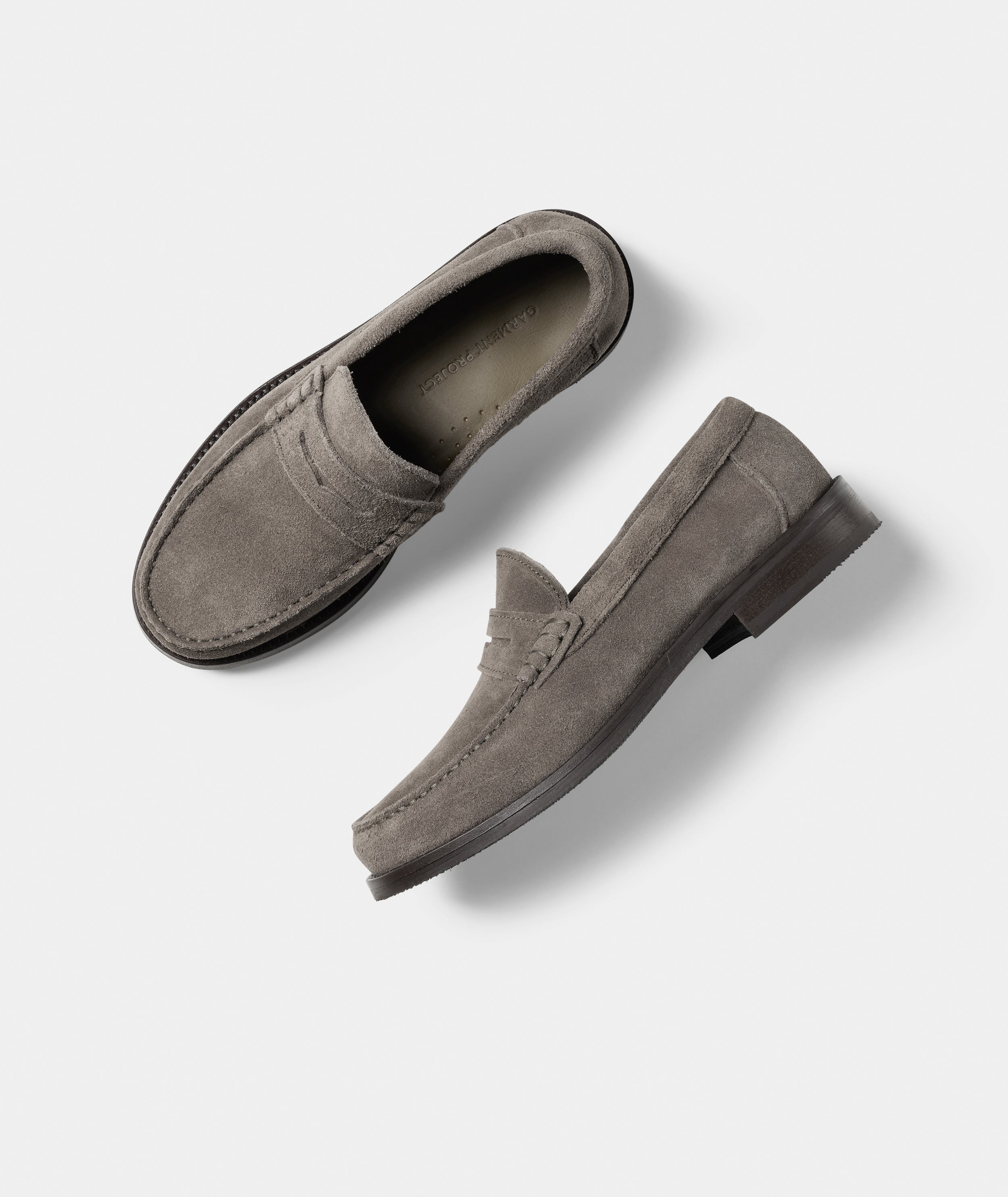 GARMENT PROJECT WMNS Miles Penny Loafer - Truffle Suede Loafer 265 Truffle