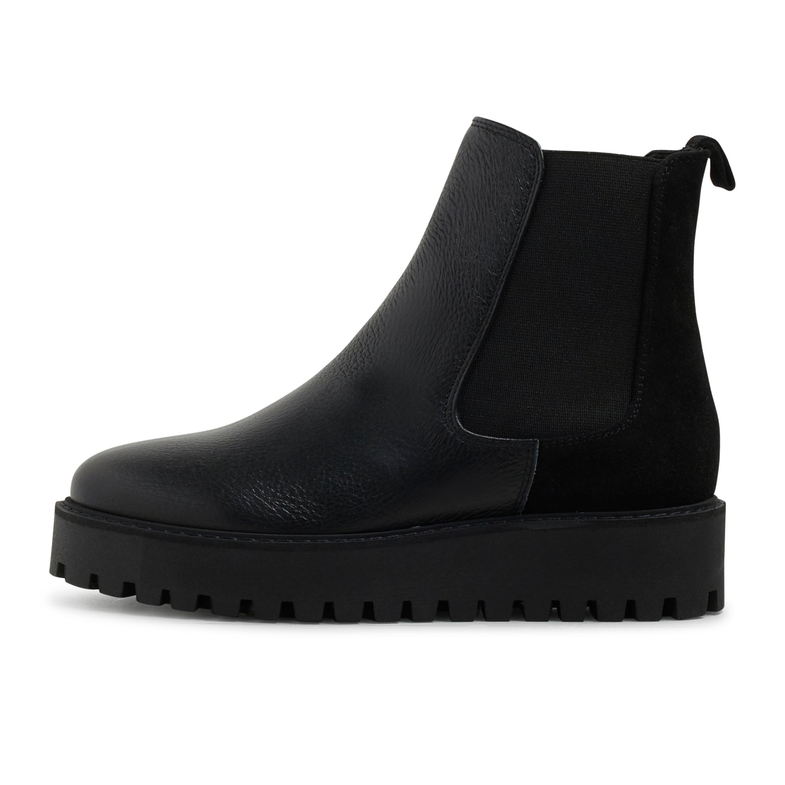 GARMENT PROJECT WMNS Mina Chelsea Boot - Black Leather Boots 999 Black