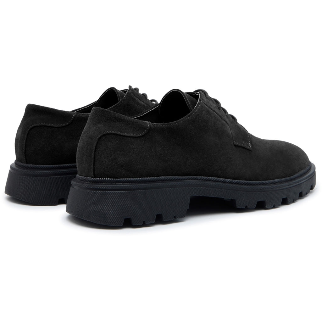 GARMENT PROJECT MAN Minnesota Derby - Black Suede Shoes