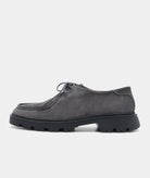 GARMENT PROJECT MAN Minnesota Low - Charcoal Suede Shoes 445 Charcoal