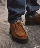 GARMENT PROJECT MAN Minnesota Low - Cognac Suede Shoes 650 Cognac