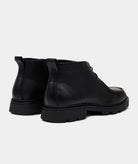 GARMENT PROJECT MAN Minnesota Mid - Black Tumbled Leather Shoes 999 Black