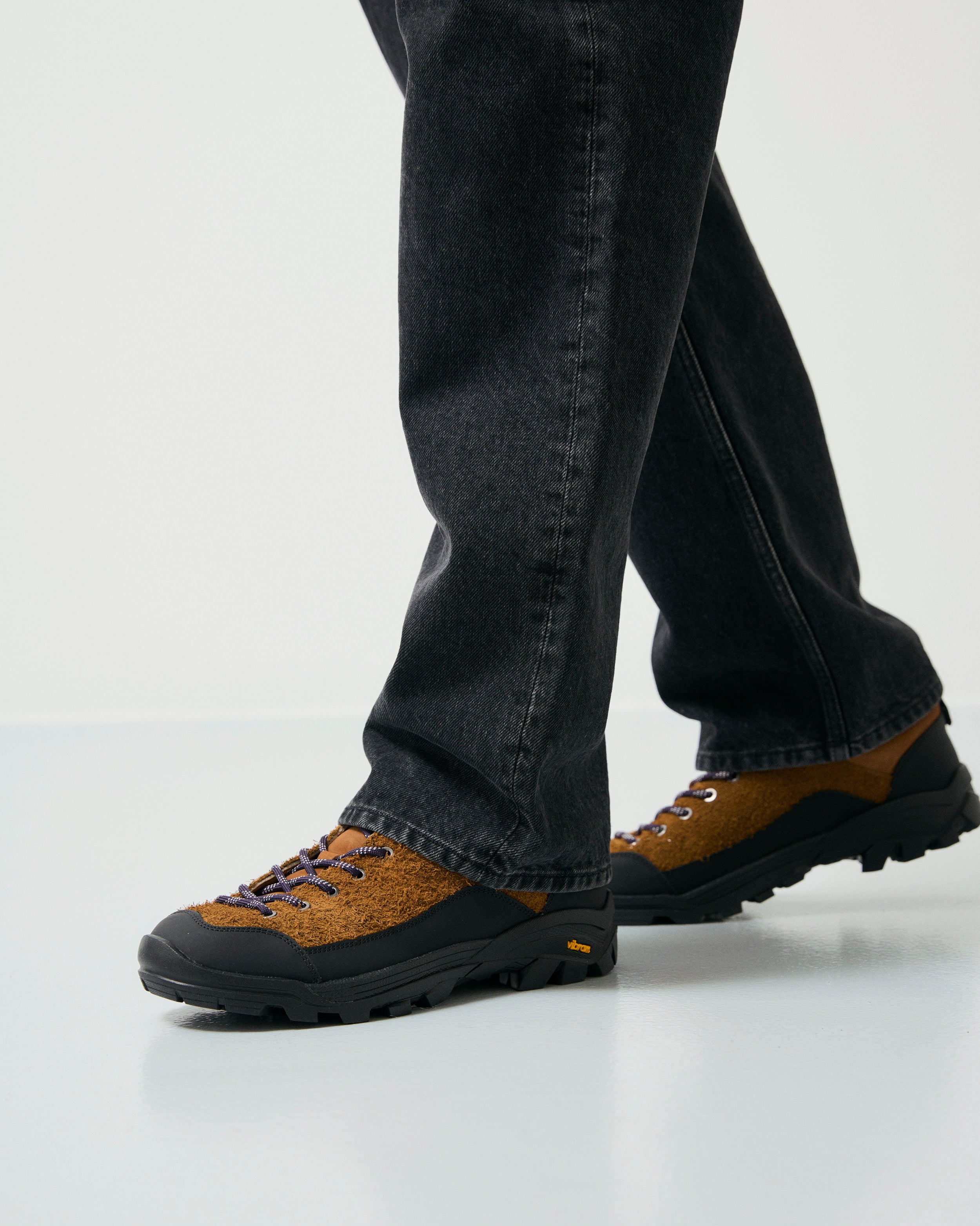 GARMENT PROJECT MAN Neve - Cognac Hairy Suede Shoes 650 Cognac