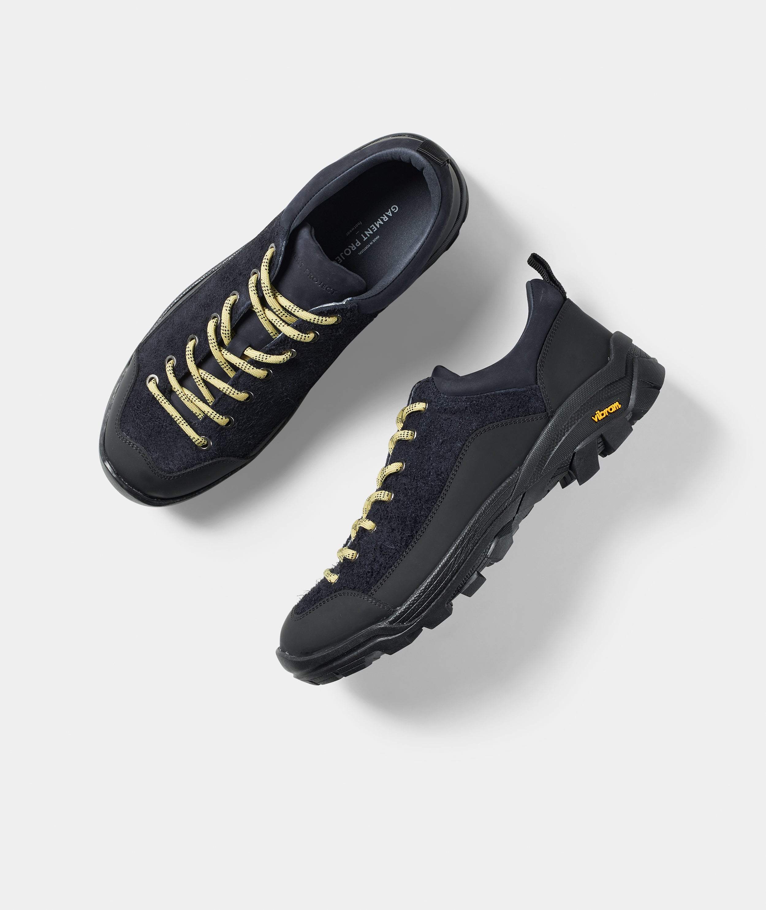 GARMENT PROJECT MAN Neve - Navy Hairy Suede Shoes 500 Navy
