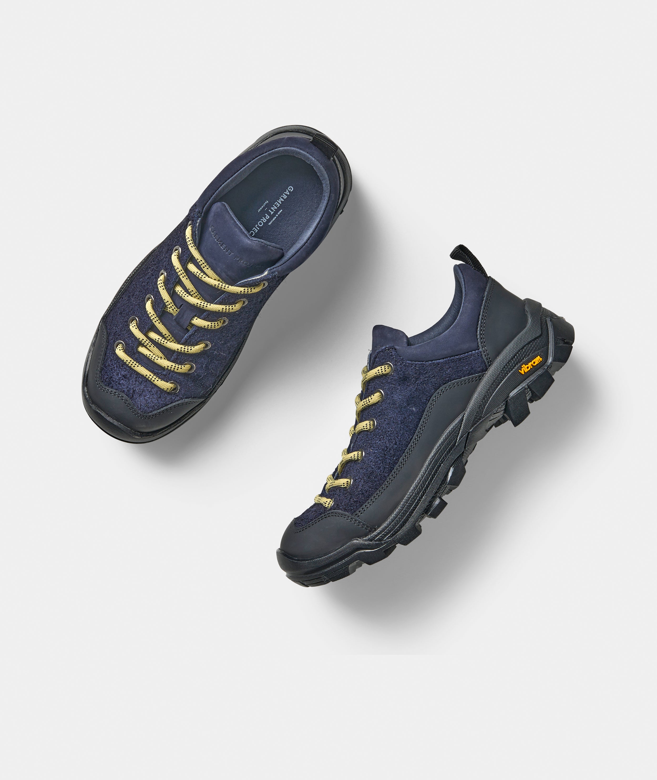 GARMENT PROJECT WMNS Neve - Navy Hairy Suede Shoes 500 Navy