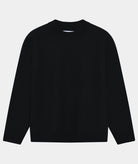 GARMENT PROJECT MAN Noah Wool Knit - Black Knit 999 Black