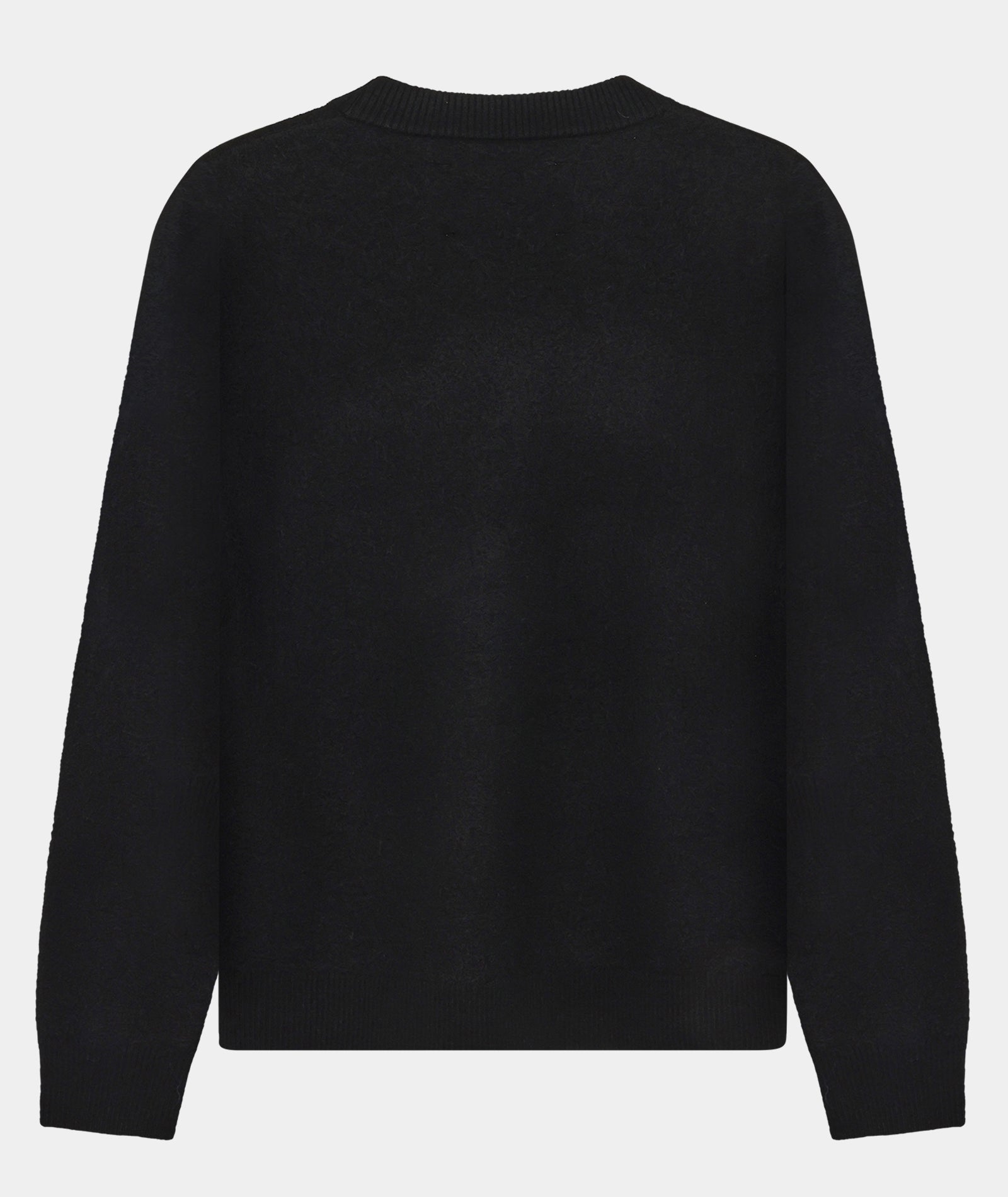 GARMENT PROJECT MAN Noah Wool Knit - Black Knit 999 Black