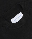 GARMENT PROJECT MAN Noah Wool Knit - Black Knit 999 Black