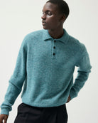 GARMENT PROJECT MAN Norton - Dusty Turquoise Knit 740 Dusty Turquoise