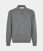 GARMENT PROJECT MAN Norton - Grey Melange Knit 400 Grey