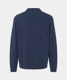 GARMENT PROJECT MAN Norton - Navy Melange Knit 500 Navy