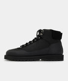 GARMENT PROJECT MAN Olaf Lace-Up Boot - Black crazy horse leather Boots 999 Black