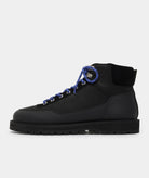 GARMENT PROJECT MAN Olaf Lace-Up Boot - Black crazy horse leather Boots 999 Black