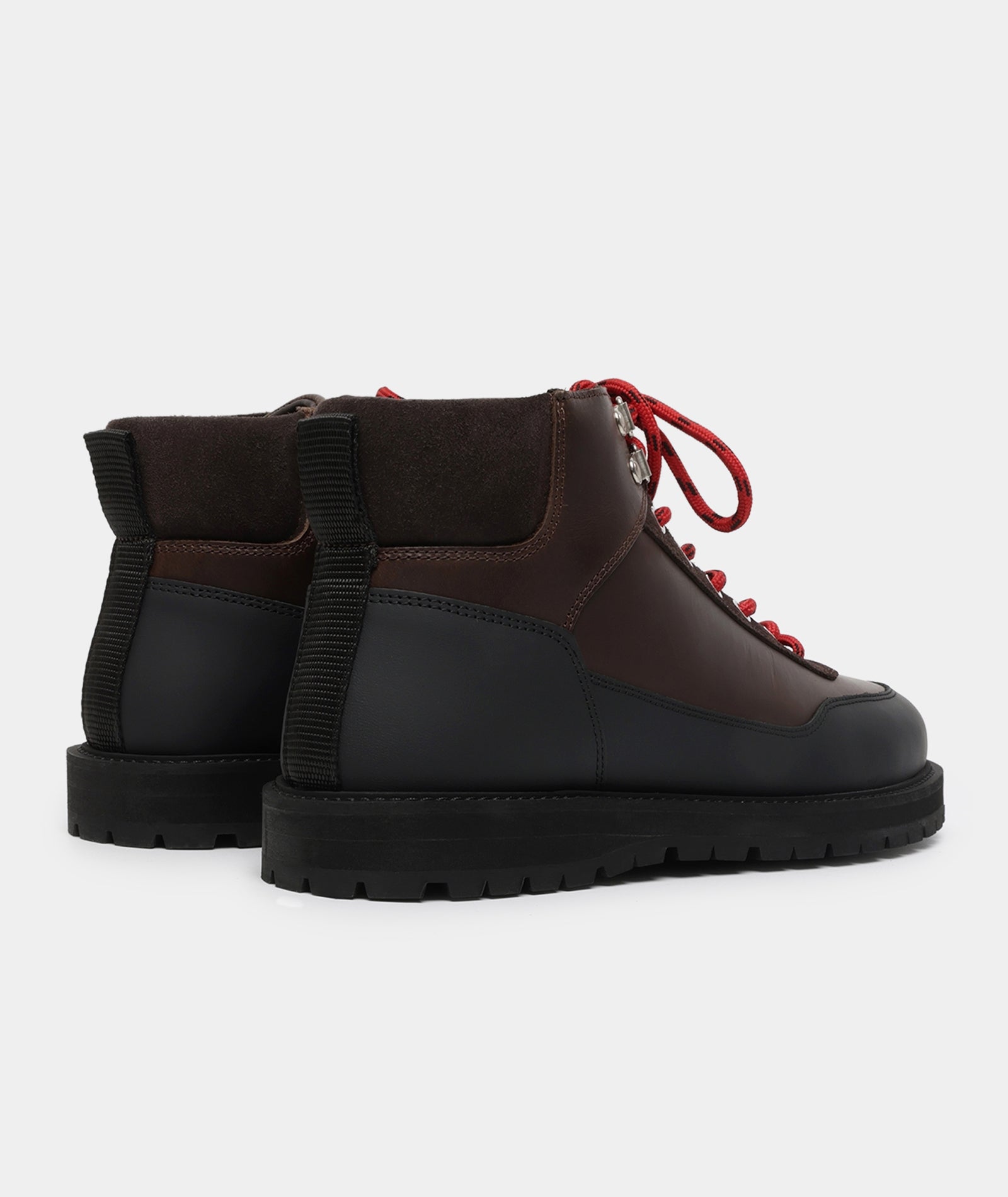 GARMENT PROJECT MAN Olaf Lace-Up Boot - Dark Brown crazy horse leather Boots 800 Brown