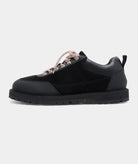 GARMENT PROJECT MAN Olaf Low - Black Suede Sneakers 999 Black