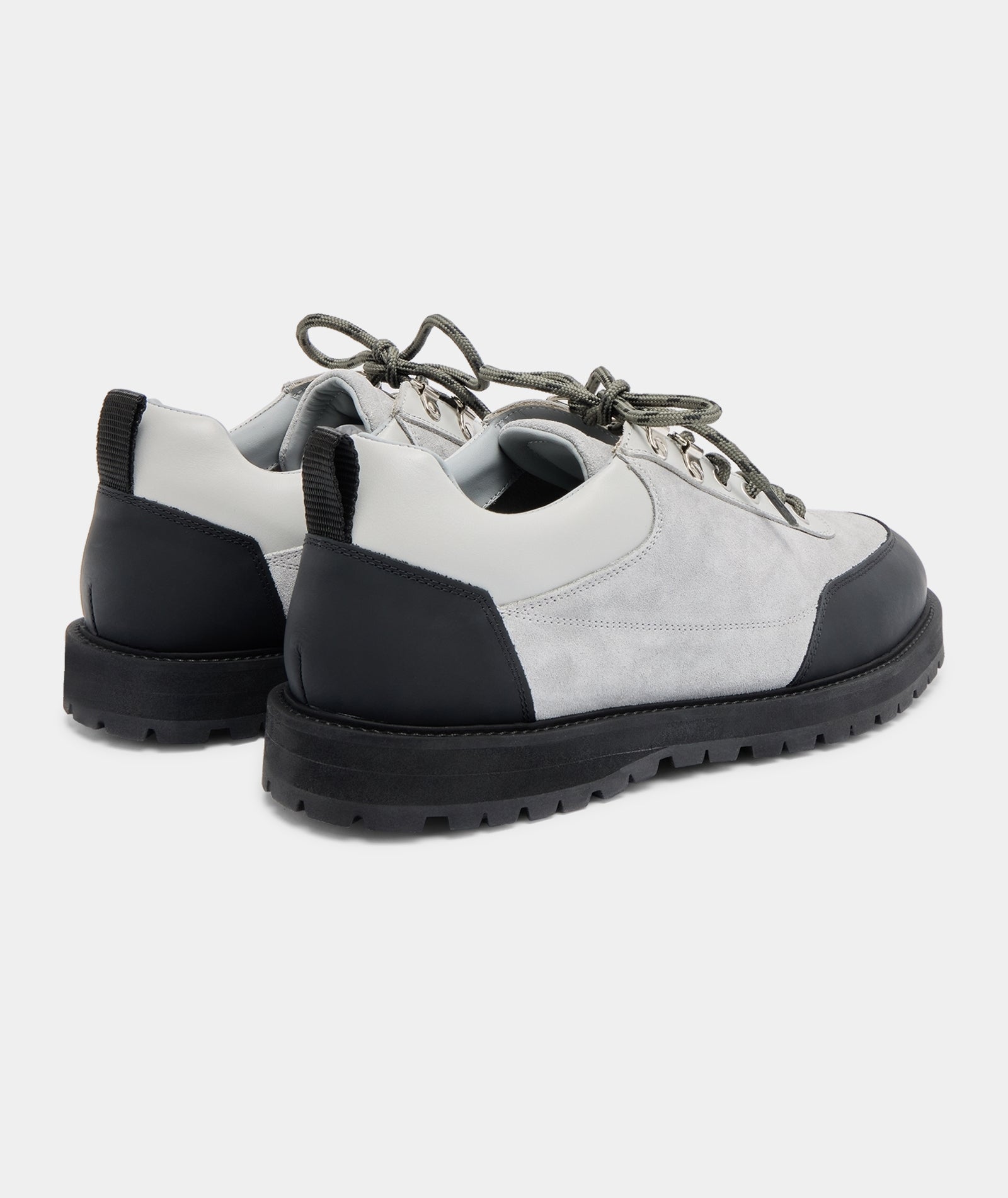 GARMENT PROJECT MAN Olaf Low - Light Grey Suede Sneakers 410 Light Grey