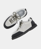 GARMENT PROJECT MAN Olaf Low - Light Grey Suede Sneakers 410 Light Grey