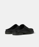 GARMENT PROJECT MAN Oliver - Black Leather Mules 999 Black