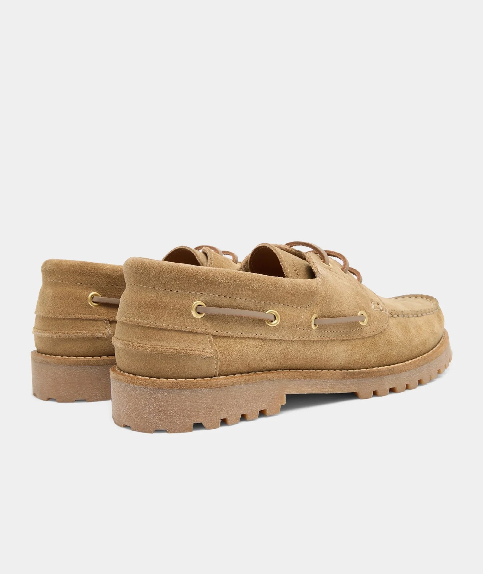 GARMENT PROJECT WMNS Ollie Boat Shoe - Earth Suede Shoes 260 Earth