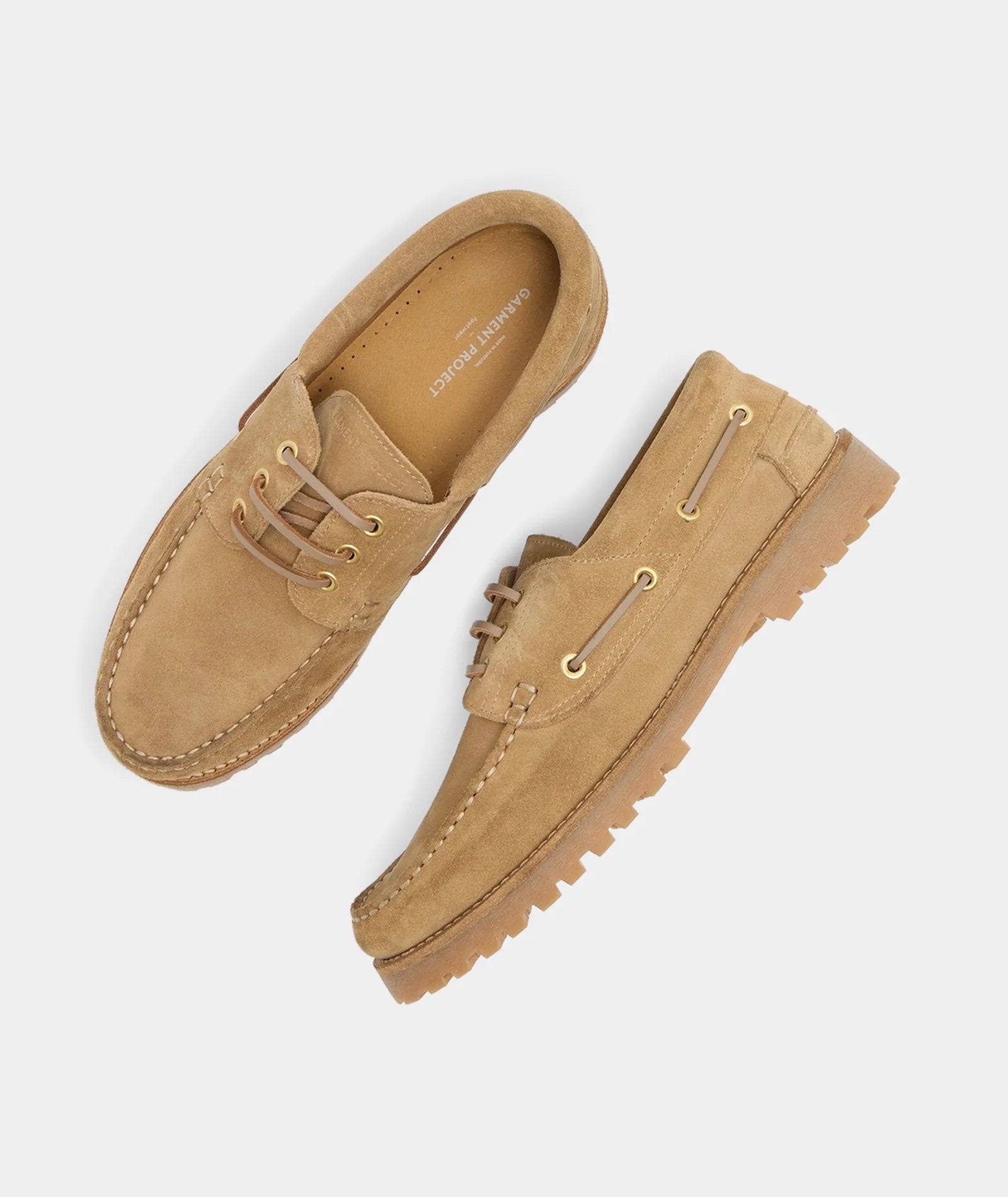 GARMENT PROJECT WMNS Ollie Boat Shoe - Earth Suede Shoes 260 Earth