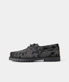 GARMENT PROJECT MAN Ollie Boat Shoe - Grey Pony Hair Shoes 400 Grey